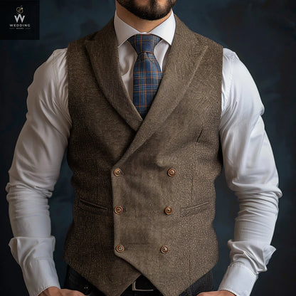 Double breasted waistcoat