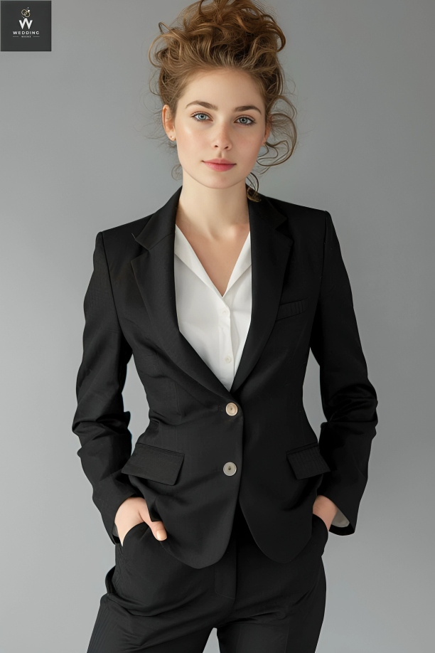 black women two piece suit